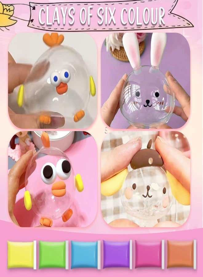 BENWIL 6 PCS Nano Tape Bubble Bubbles Kit for Kids with Box, Squishy Maker Making Kit, Birthday Gifts for 4 5 6 7 8 9 10 Year Old Girls Girl, Kids Toys for Girls 4-6 6-8 8-10 10-12 - Image 5